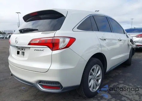 2016 Acura Rdx Technology Acurawatch Plus Packages/Technology Package из США, поврежденный, VIN 5J8TB3H55GL001910